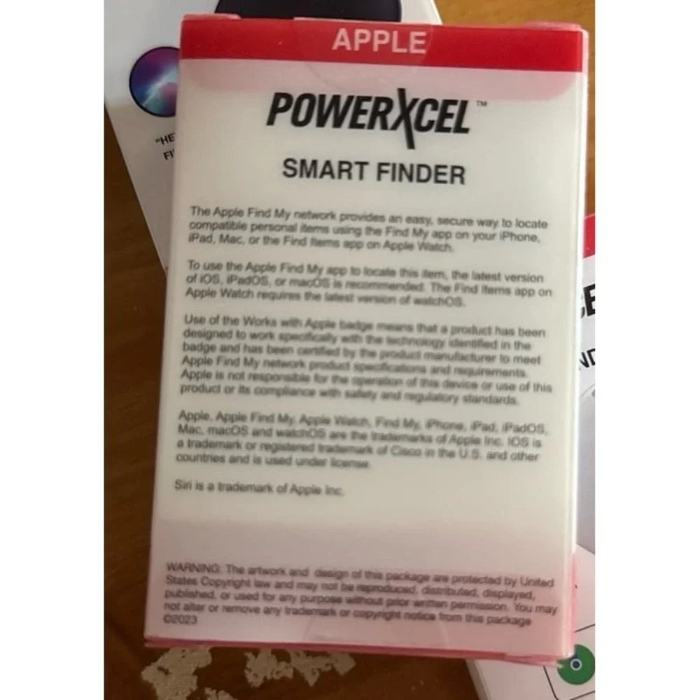 PowerXcel‎ smart finder works with Apple Find My Lot of 3